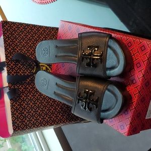 Tory Burch Lowell Wedge Slides